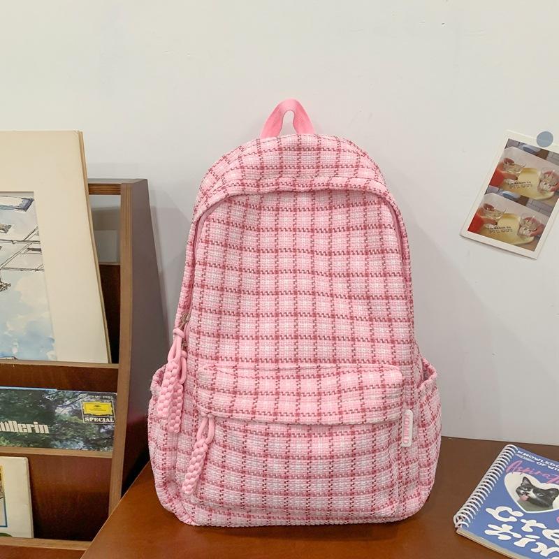 Korean Version of Junior High School Students' Large capacity Backpack Simple Middle School Students' Small Fresh Backpack