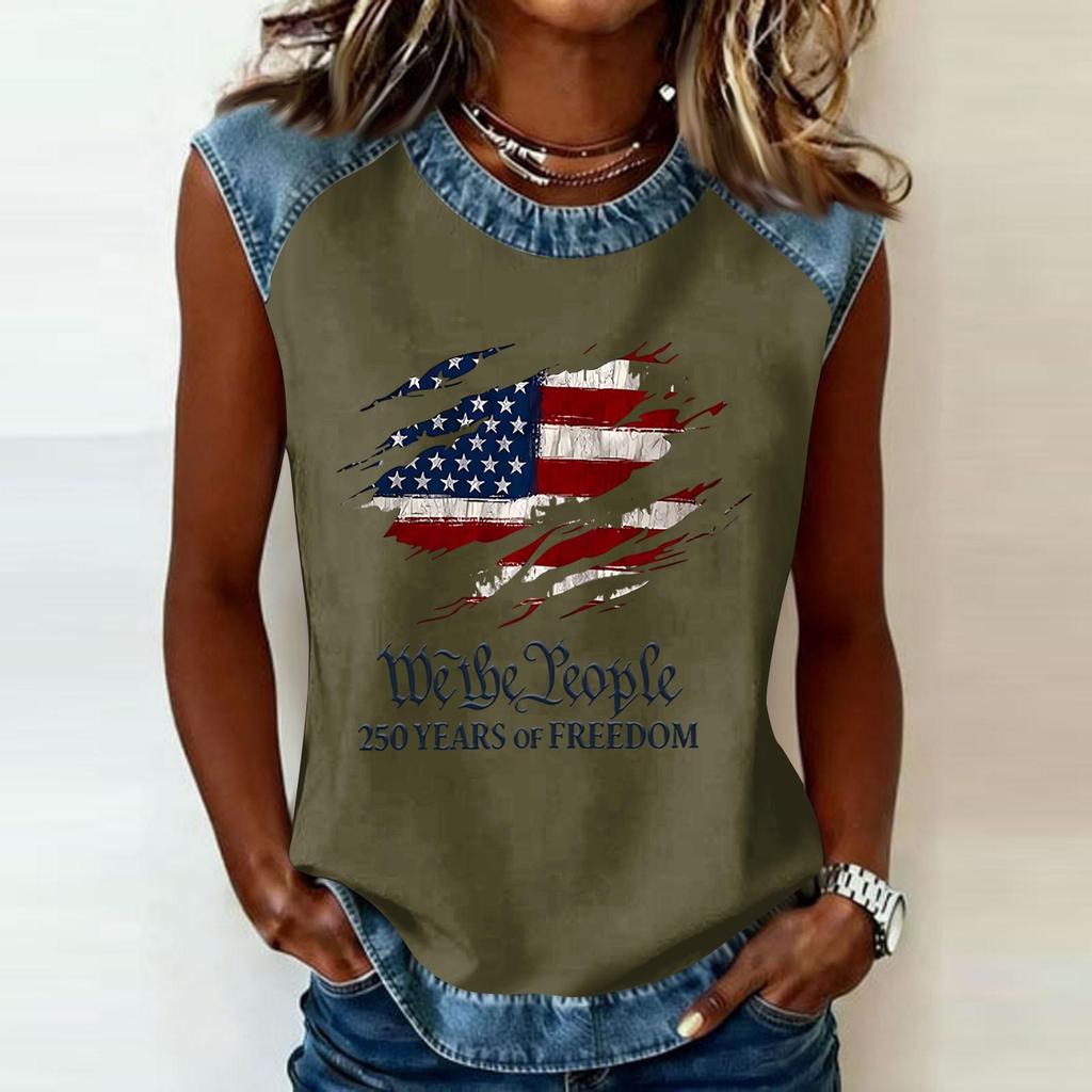 Camiseta informal de manga larga para mujer con cuello redondo y estampado