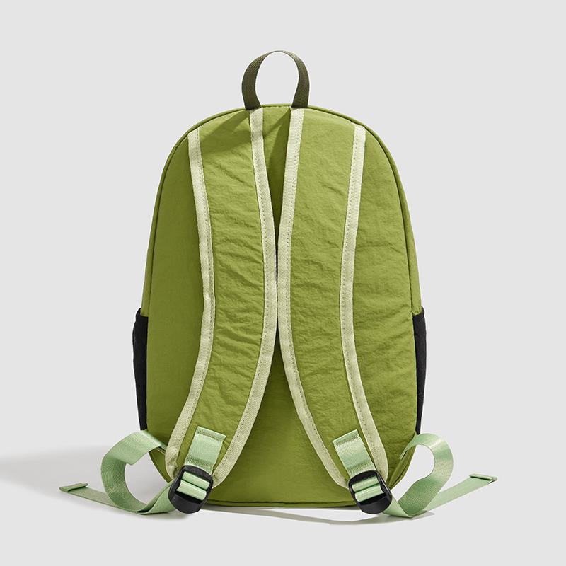 Contrast Color Stitching Outdoor Backpack Ultra Light Waterproof Backpack Large Capacity Women's Travel Bag