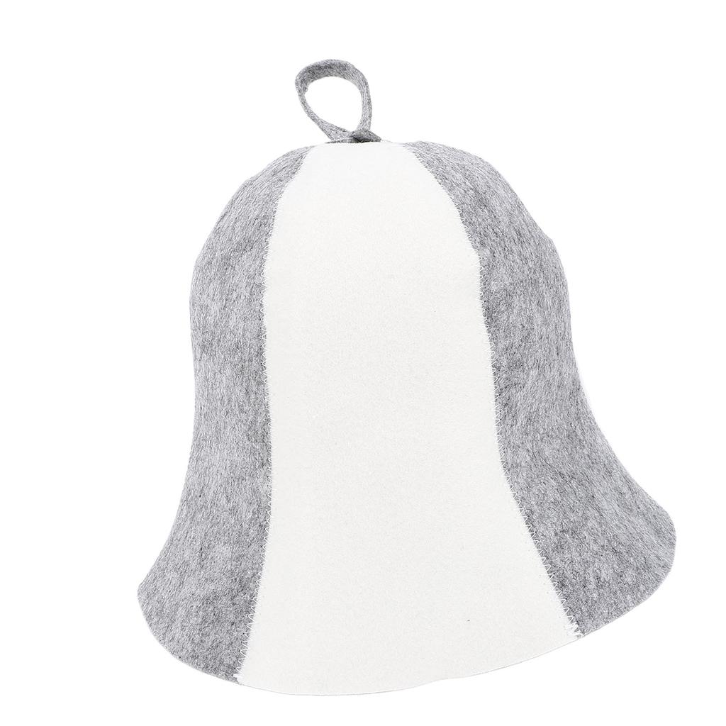 2pcs Sauna Hat Insulating Thick Absorbent Comfortable Breathable Headgear for Spa Steam Room Bathhou