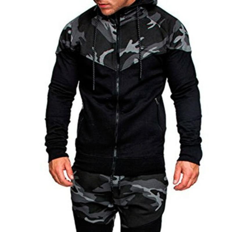 zip up camo hoodie