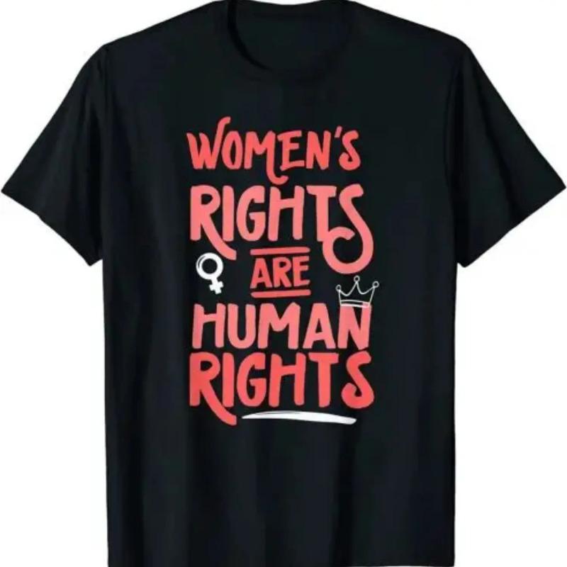 Camiseta Feminista Los Derechos De Las Mujeres Son Derechos S