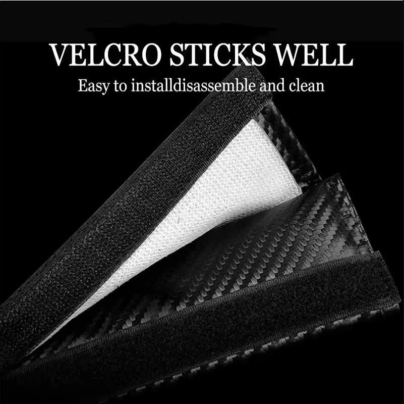 Carbon Fiber Car Seat Belts Cover Shoulder Protect Pad For BMW M Emblem E46 E36 E34 F10 E90 F30 E60 F30 E53 E30 E92 E87