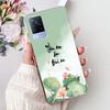 For Vivo V21e Case V2061 Cute Cat Lion Painted Cover Soft Silicone Phone Cases For Vivo V21 V2066 V2108 V 21 VivoV21 E 4G Fundas