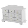 1Celsius12   Cabinet Wooden Model Furniture Bedroom Drawers Cabinet Toy for