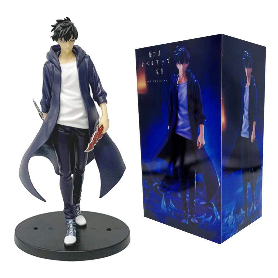 Anime Sung Jinwoo Shadow King Cheng Xiaoyu Handheld Action Figure Collectible Toy Gift 100% Brand New Model Ornament