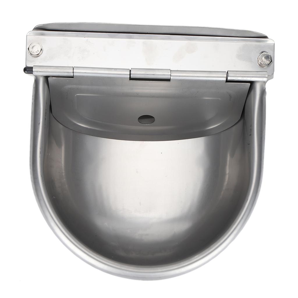 Stainless Steel Water Trough Bowl Automatic Drinking for Horses Goats Sheep Cattle