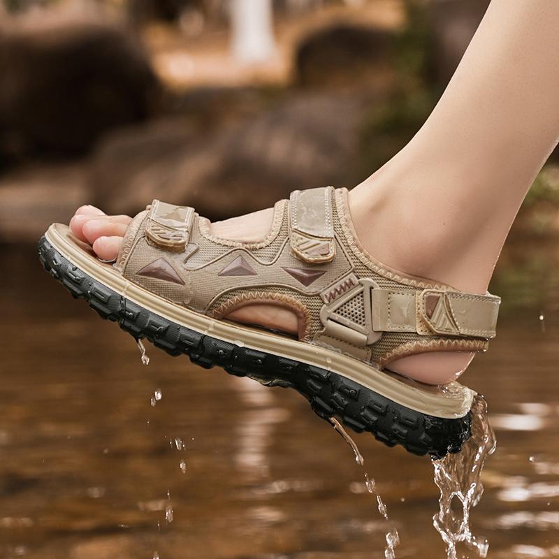 Fashion CYYTL Summer Mens Sandals Casual Shoes Beach Outdoor Slippers Walking Slides Comfort Luxury Designer Leather Lightweight Fashion