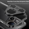 Pro Huawei Pura 80 Pro/Pura 80 Pro+ Nárazníky Kovový Rám Kryt pro Odvod Tepla s Ochranným Sklem Objektivu