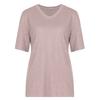 Shop   Women Slub CoTTon V Neck ShorT sleeVe T shirT iVory Dai Wsh 0520