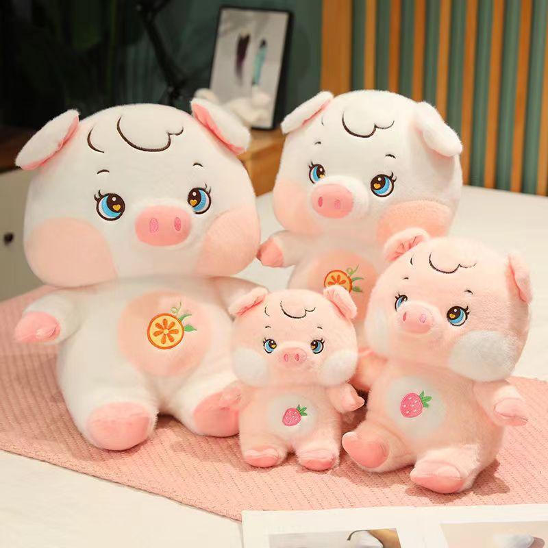 Plush Pig Toy Stuffed Animal Plushie Pp Cotton Filling Pillow For Gift Children