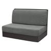 2pcs/set Stretch RV Dinette Cushion Covers Polar Fleece Camper Car Sofa Cover All-inclusive Restaurant Cafe Bench Cover Decor