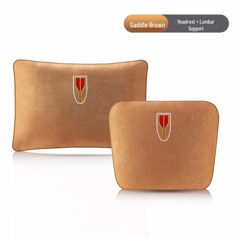 Car Headrest and Lumbar Support Pillow for Hongqi and Maybach