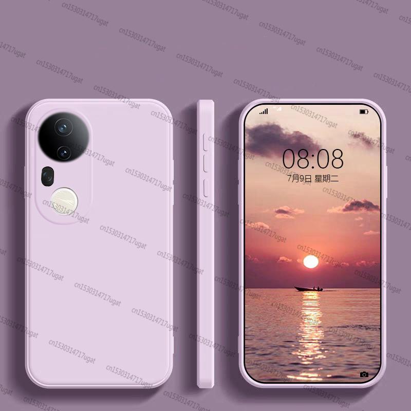 For Vivo T4 Ultra Case For Vivo T4 Ultra Soft Liquid Silicone Candy Color Phone Case For Vivo T4 Ultra Case 6.67 inch