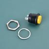 16Mm 12V-24V Waterproof Car Led Power Push Button Momentary Switch Metal On/Of