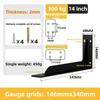 Loadbearing 111kg Wall Triangular Support Bracket Suspended TV Cabinet Desk Partition Fixed Heavy-duty Thickened Storage Rack