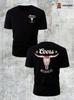 Rodeo Bull Skull Tee – Western Antler Graphic Streetwear Cowboy Shirt BESTSELLER