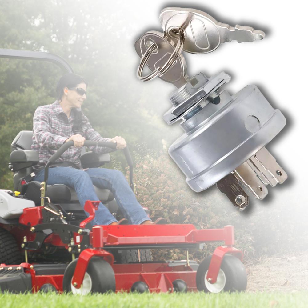 Ignition Starter Switch with 2 Keys for Exmark Lazer Z & Lazer Z XP W/ 60&72in Deck Replaces# 104-2541 109-4736 88-9830 5208003