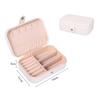 Portable Travel Girl Jewelry Storage Box, Necklace, Ring and Earring Storage Box, Double-layer Home Accessory Box, Jewelry Box