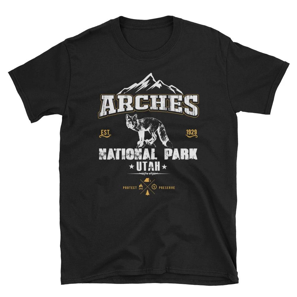 Cool Vintage Style National Park Arches Utah Short-Sleeve Unisex T-Shirt L