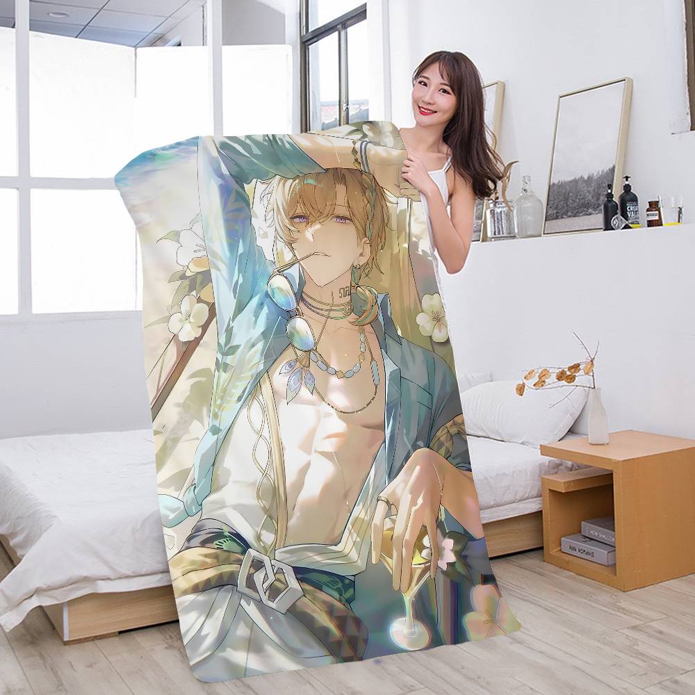 Game H-Honkais Star Rail aventurine Microfiber Printed Beach Towel Mountain Climbing Beach Swimming Running Absorbent Soft Towel