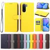 PU Leather Flip Phone Case For Redmi A7 Pro A5 A4 A3 17 15A 15 15C 14C 13 12 10 4G 5G Wallet Card Slots Holder Book Stand Cover