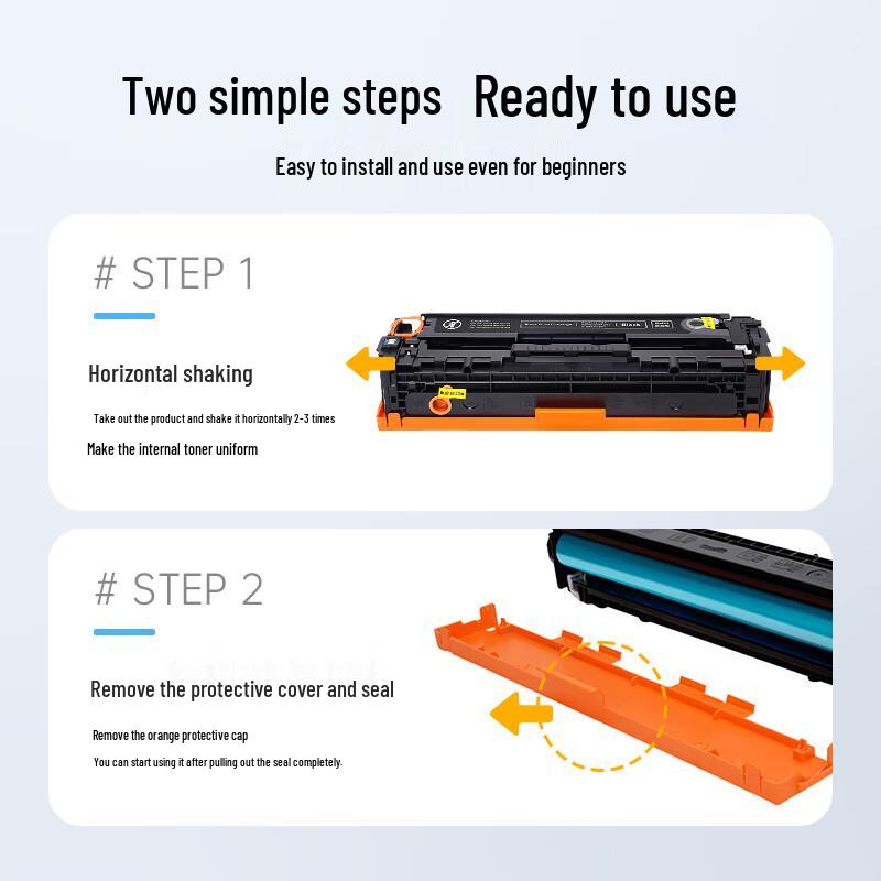 Compatible 128A CE320A 4-Color Toner Cartridge Set for HP Color LaserJet Pro