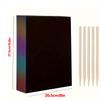 Non-Toxic 10 Sheets/Book Colorful Magic Scratch Set For Kids Arts Scraping Painting Toy Diy Graffiti Book Kids Educational Toy