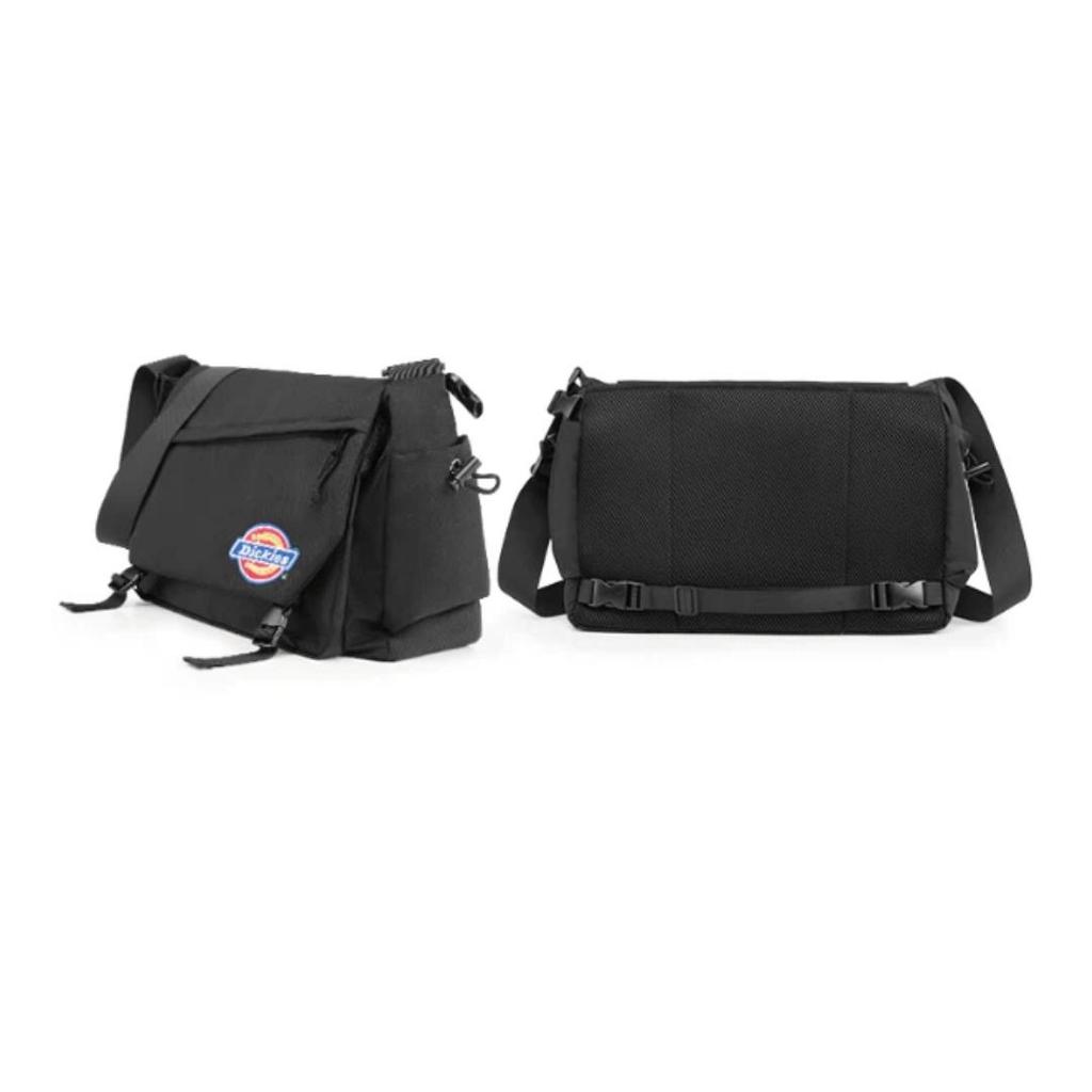 Dickies حقيبة كتف، سعة كبيرة، حقيبة ظهر كاجوال، خفيفة الوزن، حقيبة كروس بودي متعددة الوظائف، مقاس كبير، أسود