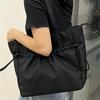 Student class canvas tote bag women's simple new waterproof large-capacity commuter shoulder bag