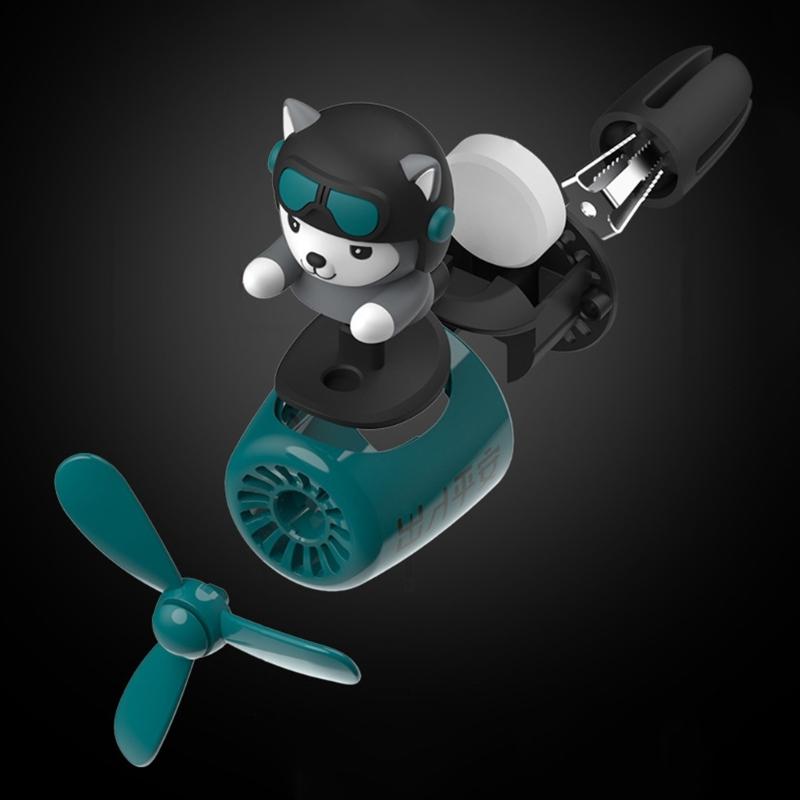 Styling Auto Aromatherapy Husky/ Bear Perfume Diffuser Air Vent Lovely Car Accessories Souvenir Present