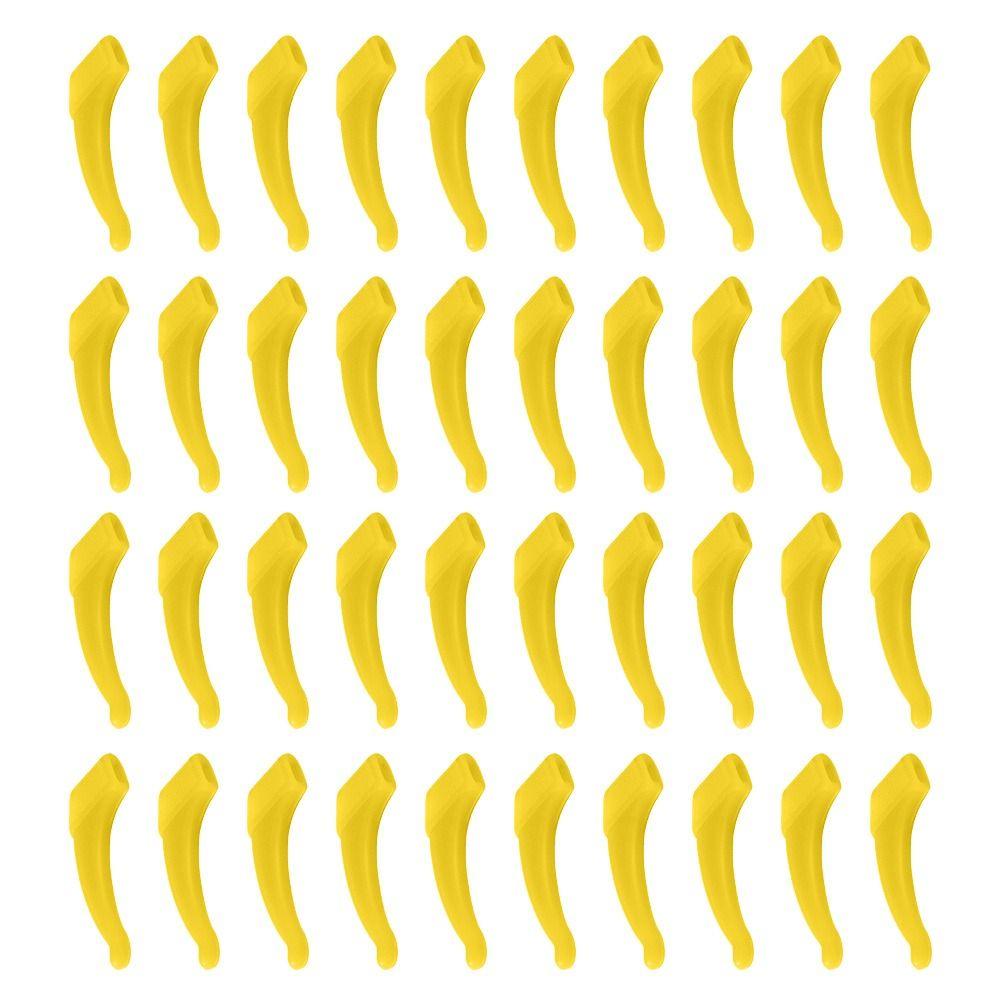 20Pairs Comfortable Silicone Glasses Ear Hooks Anti-slip Anti-fall Eyewear Holder Sunglasses Accessories Grip Men