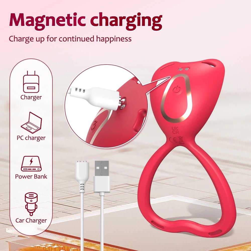 App Control Wearable Panty Vibrator Female 9 Vibration with Wireless Control Penis Ring Clitoral Stimulator Adult Sexy Toys