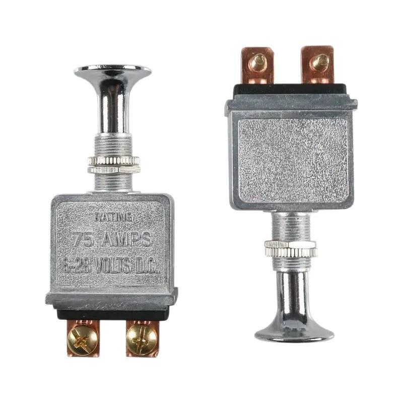 

Heavy Duty Push Pull Switch 75 Amp For Big Trucks/ Hot Rods/ Boat/Race Car Onesize
