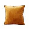 Velvet Sofa Throw Pillow Cover with Company Logo