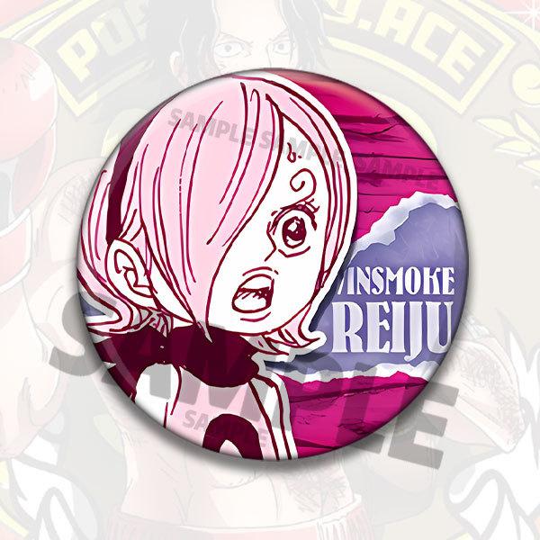 One Piece Anime Badge Pins Luffy Ace Law Childhood Cartoon Brooch Keychain Shiny Film Button Accessories Merchandise Collection