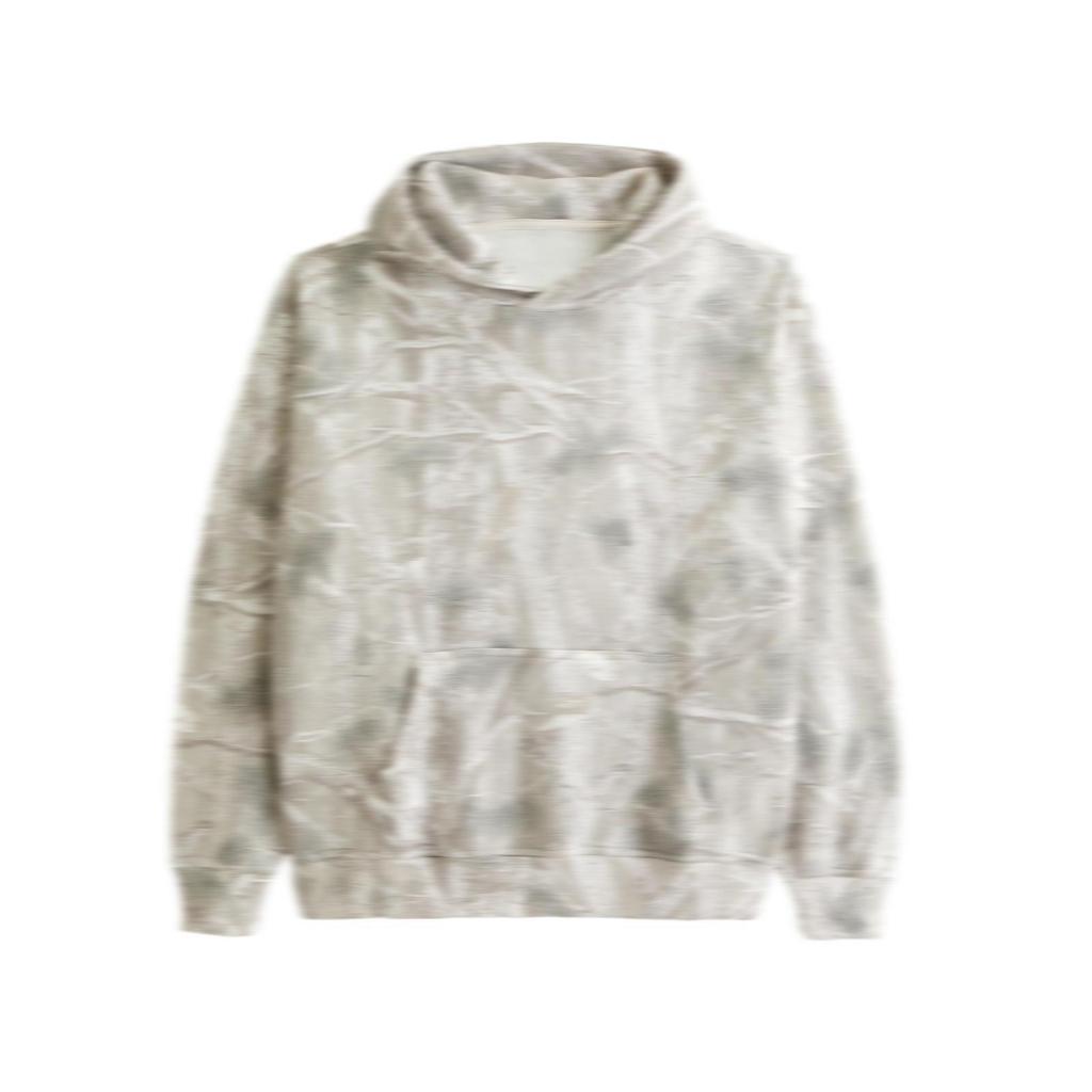 Autumn Unisex 3D Maple Leaf Print Hoodie with Patch Pockets