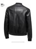 Men's Stand Collar Motorcycle Leather Jacket - Spring/Autumn, Casual & Stylish for Teens and Adults.