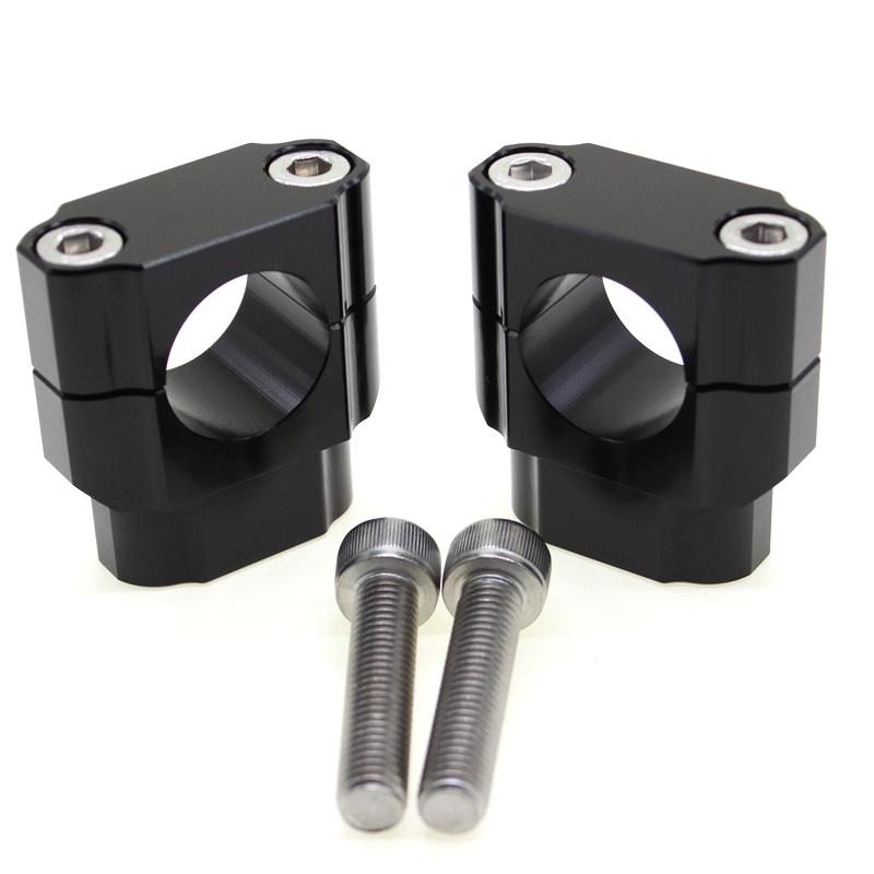 Universal 22mm 28mm Motorcycle Handlebar Riser Bar Heightening Device Clamp Mount For BMW R1200GS Yamaha Honda MT07 MT09 CRF CR