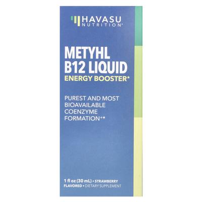 Methyl B12 Flüssigkeit, Erdbeergeschmack, 30 ml (1 Fl Oz) (720 Mikrogramm pro Portion)