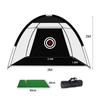 Temu Popular Outdoor Golf Practice Net Set for Swing and Chipping