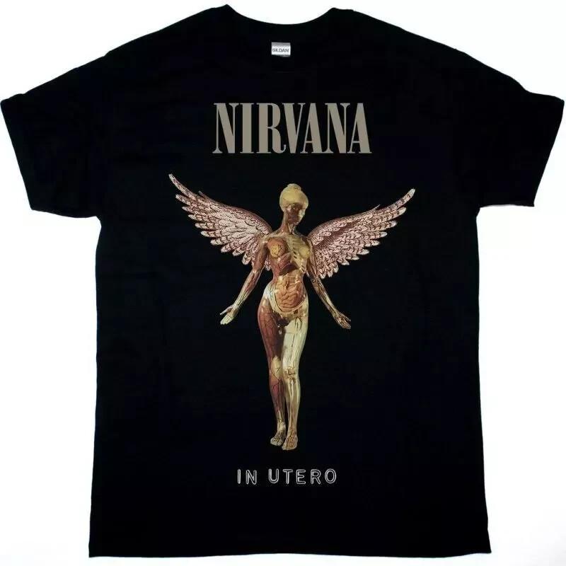 

NIRVANA IN UTERO Нова Вінтажна Унісекс Футболка XXL