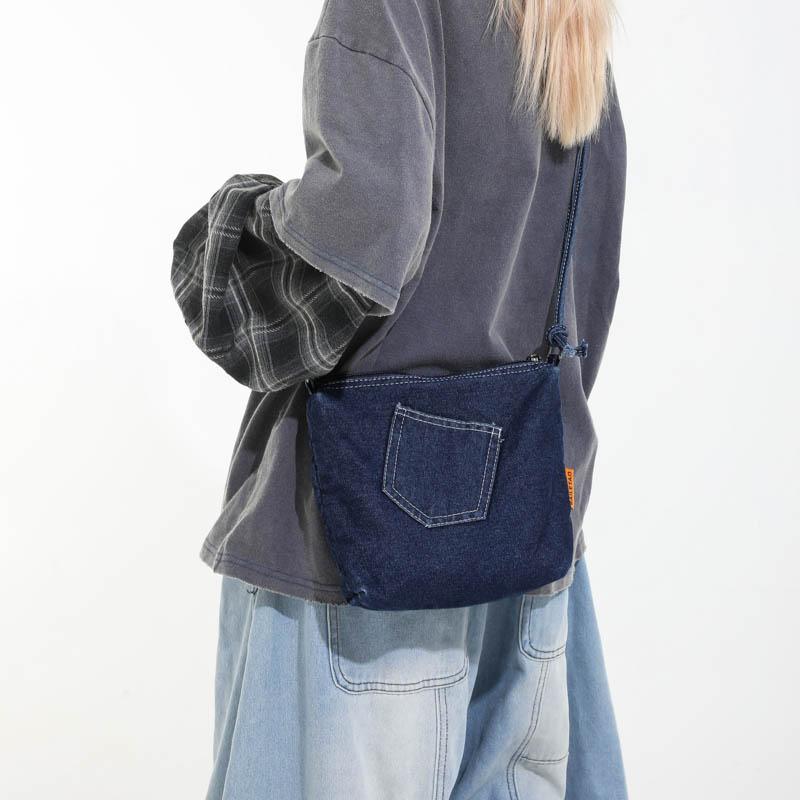 Denim-Umhängetasche, Mini-Tasche, Schultertasche für Damen