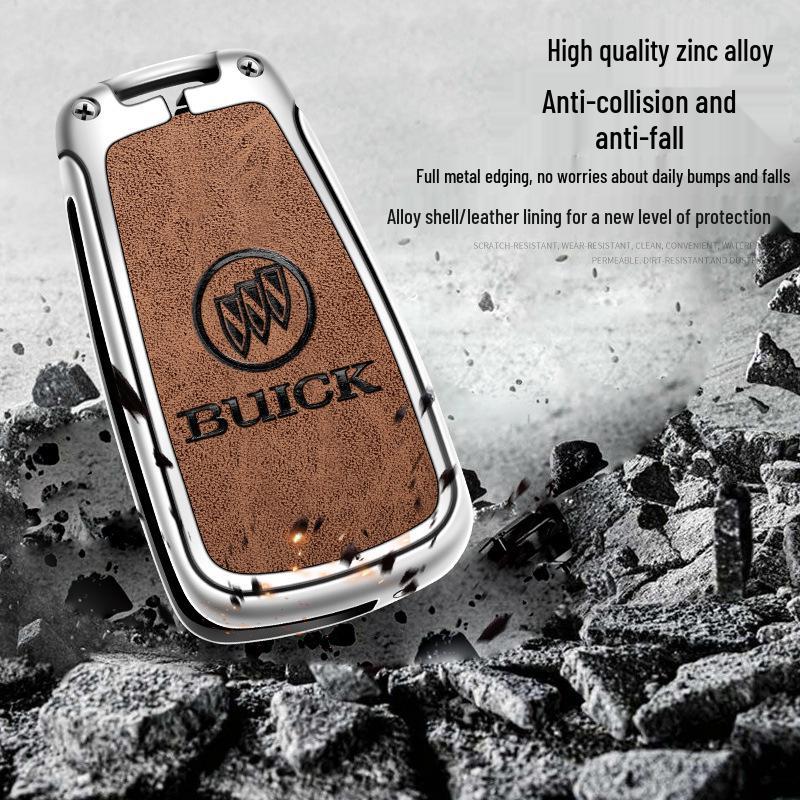 Buick GL8 Key Cover (2011-18) for Men: Fits Folding Models, Including Regal, GS, LaCrosse