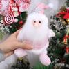 Tabletop Doll Christmas Plush Snowman Doll Christmas Pink Doll Decorations  Kids Birthday Christmas