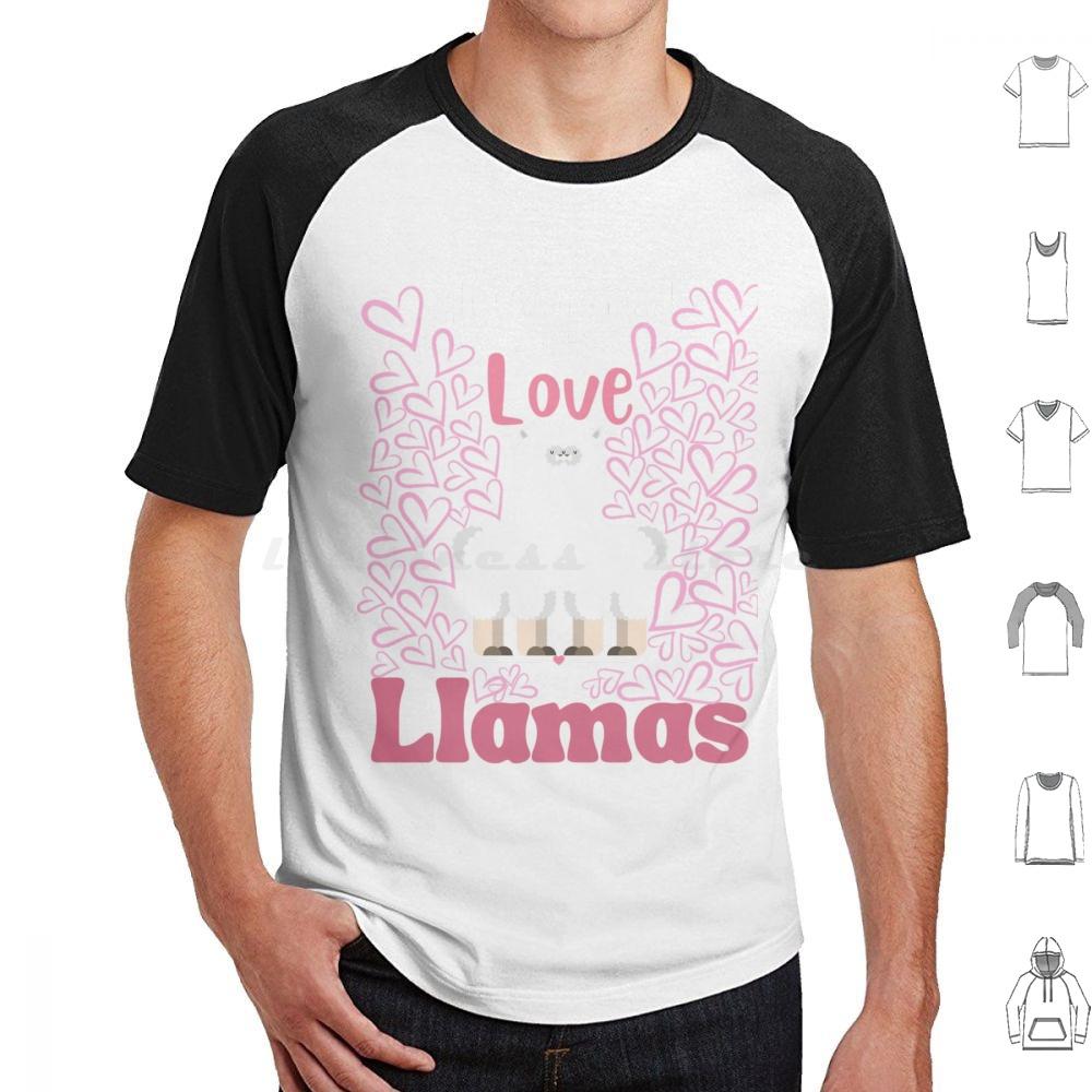 Llama Valentine Puns T Shirt Big Size 100% Cotton Cute Llama Valentine Puns Llama Valentine Puns Love Cool Llama Valentine Puns