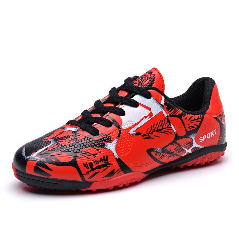2025 children's sports shoes running shoes spring and summer short nails low-top spikes long nails football shoes fashion grass new