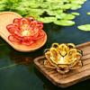 Soft Light Source LED Lotus Lamp Flicker Effect LED Candle Lamp Flameless Candle  Tabletop Display