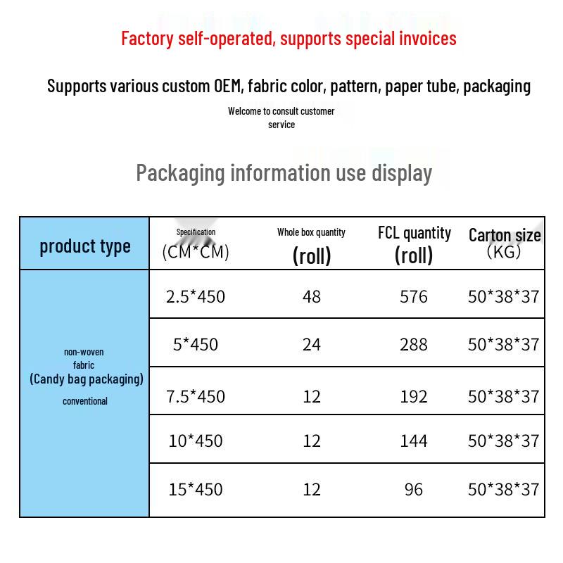 Non-Woven Self-Adhesive Bandage for Outdoor Sports, Pets, and Tattoos