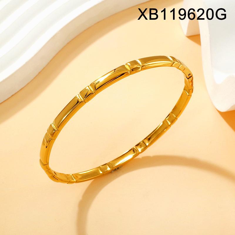 Stainless Steel Colorfast Luxury Bracelet with Unique Design
